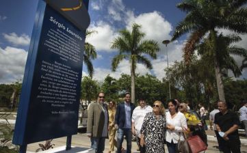 Prefeitura de Volta Redonda inaugura Monumento Estradas em homenagem a Sérgio Loureiro