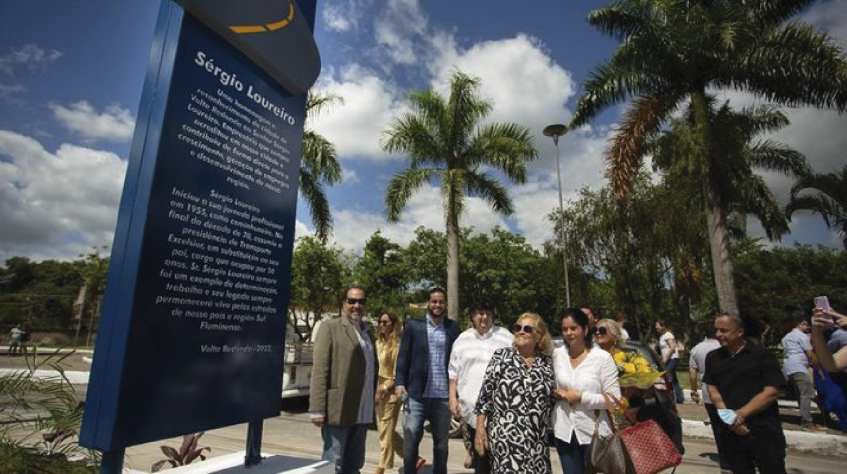 Prefeitura de Volta Redonda inaugura Monumento Estradas em homenagem a Sérgio Loureiro